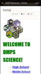 Mobile Screenshot of dmpsscience.wikispaces.com