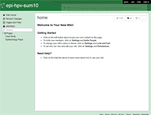 Tablet Screenshot of epi-hpv-sum10.wikispaces.com