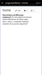 Mobile Screenshot of jorge-edufisica.wikispaces.com