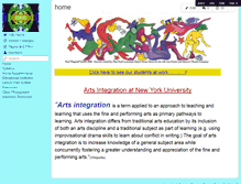 Tablet Screenshot of integrativearts.wikispaces.com