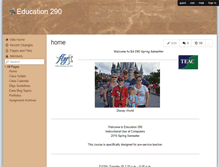 Tablet Screenshot of education-290.wikispaces.com
