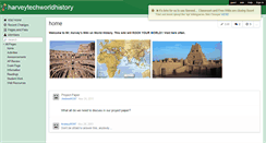 Desktop Screenshot of harveytechworldhistory.wikispaces.com