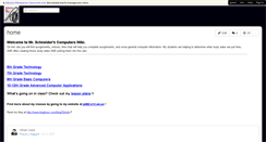 Desktop Screenshot of ahscomputers.wikispaces.com