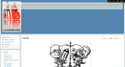 Desktop Screenshot of la-guerra-fria.wikispaces.com