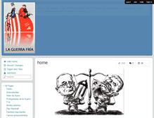 Tablet Screenshot of la-guerra-fria.wikispaces.com