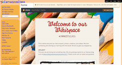 Desktop Screenshot of carnazzosclass.wikispaces.com