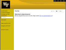 Tablet Screenshot of deaconsource.wikispaces.com
