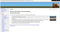 Desktop Screenshot of ancientromesalem.wikispaces.com