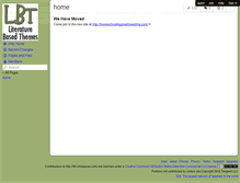 Tablet Screenshot of lbt.wikispaces.com