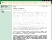 Tablet Screenshot of kcomparitiveanatomyproject.wikispaces.com