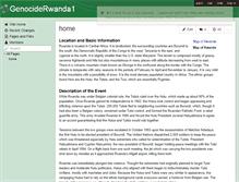 Tablet Screenshot of genociderwanda1.wikispaces.com