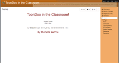 Desktop Screenshot of dreamtimestorytoondoo.wikispaces.com
