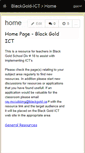 Mobile Screenshot of blackgold-ict.wikispaces.com
