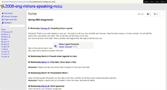 Desktop Screenshot of 2008-eng-minors-speaking-nccu.wikispaces.com