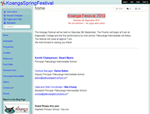 Tablet Screenshot of koangaspringfestival.wikispaces.com