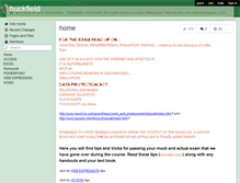 Tablet Screenshot of buckfield.wikispaces.com