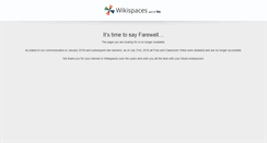 Desktop Screenshot of ndmscook.wikispaces.com