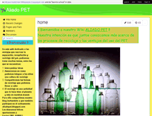 Tablet Screenshot of aliadopet.wikispaces.com