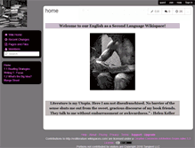 Tablet Screenshot of eslliterature.wikispaces.com