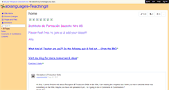 Desktop Screenshot of ablanguages-teachingii.wikispaces.com