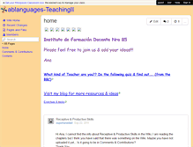 Tablet Screenshot of ablanguages-teachingii.wikispaces.com