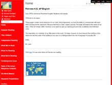 Tablet Screenshot of fairviewapenglish.wikispaces.com