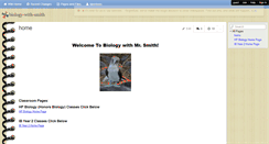 Desktop Screenshot of biology-with-smith.wikispaces.com