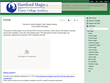 Tablet Screenshot of hmtca.wikispaces.com
