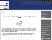 Tablet Screenshot of erlc.wikispaces.com
