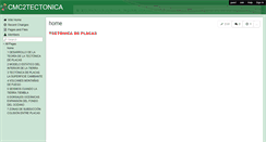Desktop Screenshot of cmc2tectonica.wikispaces.com