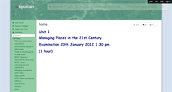 Desktop Screenshot of bpurban.wikispaces.com