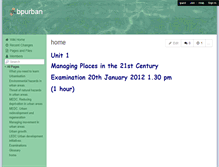 Tablet Screenshot of bpurban.wikispaces.com