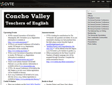 Tablet Screenshot of cvte.wikispaces.com
