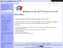 Tablet Screenshot of frenchnetwork-act.wikispaces.com