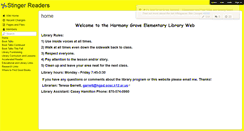 Desktop Screenshot of hgelem-library.wikispaces.com