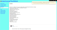 Desktop Screenshot of fosterhoneng11fourthblock.wikispaces.com