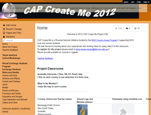 Tablet Screenshot of capcreateme2012.wikispaces.com