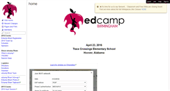 Desktop Screenshot of edcampbham.wikispaces.com