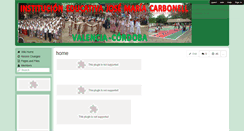Desktop Screenshot of iejosemariacarbonellvalencia.wikispaces.com