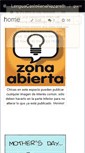 Mobile Screenshot of lenguacastellananazareth.wikispaces.com