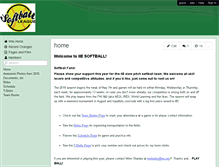 Tablet Screenshot of iiesoftball.wikispaces.com