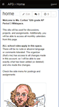 Mobile Screenshot of ap3.wikispaces.com