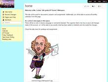 Tablet Screenshot of ap3.wikispaces.com