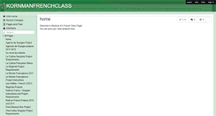 Desktop Screenshot of kornmanfrenchclass.wikispaces.com