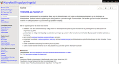 Desktop Screenshot of kovshistfil-opplysningstid.wikispaces.com