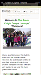 Mobile Screenshot of green-knights.wikispaces.com