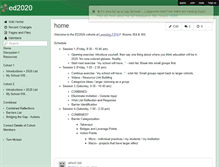 Tablet Screenshot of ed2020.wikispaces.com