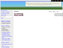 Tablet Screenshot of gecdsbdevelopment.wikispaces.com