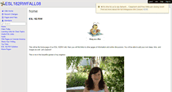 Desktop Screenshot of esl182rwfall08.wikispaces.com