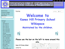 Tablet Screenshot of kaneshillprimary.wikispaces.com